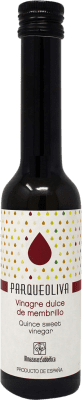 8,95 € Spedizione Gratuita | Aceto Almazaras de la Subbética Parqueoliva Eco — Biologico Bottiglietta 25 cl Vetro Membrillo — Mela Cotogna