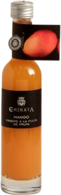 10,95 € Envío gratis | Vinagre La Chinata Pulpa de Mango Vidrio Botellín Miniatura 10 cl