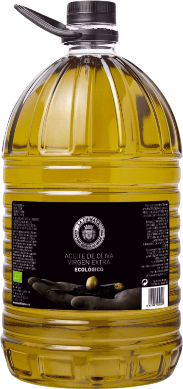 55,95 € | Aceite de Oliva La Chinata Virgen Extra Ecológico PET Extremadura España Garrafa 5 L