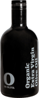 Envoi gratuit | Huile d'Olive Mediterráneo O de Oliva HOVE Vierge Extra Région de Murcie Espagne Organic — Biologique Bouteille Medium 50 cl Verre