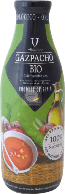 Refrescos y Mixers Mediterráneo Villaolivo Gazpacho Bio Vidrio 1 L