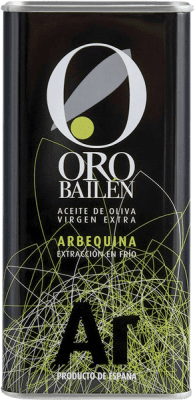 22,95 € Envío gratis | Aceite de Oliva Oro Bailén Lata 50 cl