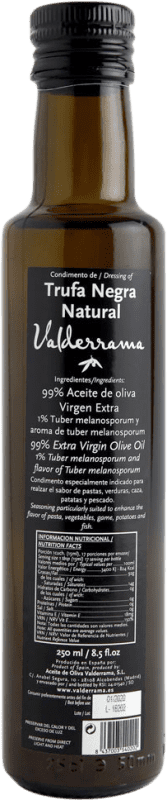 Envoi gratuit | Huile d'Olive Valderrama HOVE Vierge Extra Castilla La Mancha Espagne Royal Petite Bouteille 25 cl Verre Trufa Negra — Truffe Noire