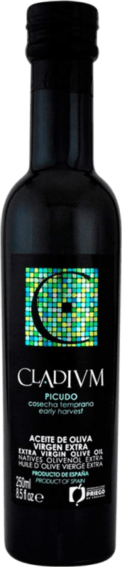 Envio grátis | Caixa de 6 unidades Azeite de Oliva Arodén Hispania Cladium AOVE Virgem Extra D.O.P. Priego de Córdoba Andaluzia Espanha Picuda Garrafinha 25 cl Vidro