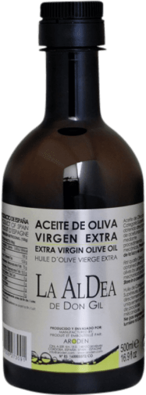 Spedizione Gratuita | Olio d'Oliva Arodén Hispania La Aldea de Don Gil EVO Extra Vergine Andalusia Spagna Bottiglia Medium 50 cl PET