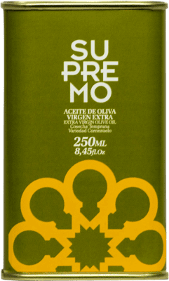 Spedizione Gratuita | Scatola da 25 unità Olio d'Oliva Supremo Andalusia Spagna Cornezuelo Lattina 25 cl