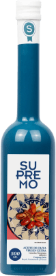 Envoi gratuit | Huile d'Olive Supremo Vidrio Andalousie Espagne Bouteille Medium 50 cl