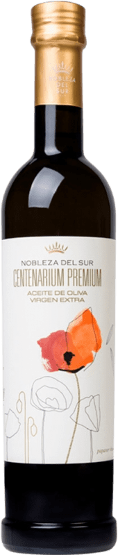 19,95 € | Olive Oil Nobleza del Sur Centenarium Premium, EVOO Extra Virgin Andalusia Spain Picual Medium Bottle 50 cl Glass
