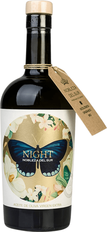 送料無料 | オリーブオイル Nobleza del Sur Night Cosecha Temprana Ecológico Vidrio アンダルシア スペイン ボトル Medium 50 cl