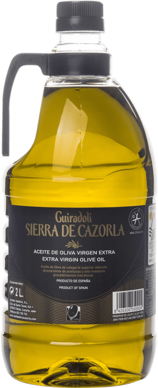 Envio grátis | Azeite de Oliva Valdolivo Sierra de Cazorla PET D.O. Sierra de Cazorla Andaluzia Espanha Picual Garrafão 2 L