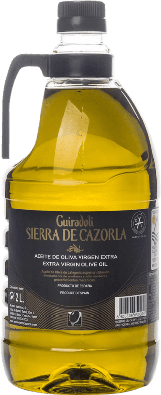 37,95 € Kostenloser Versand | Olivenöl Valdolivo E-NOL Extra Nativ D.O. Sierra de Cazorla Kanister 2 L PET