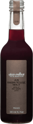 飲み物とミキサー Alain Milliat Néctar de Uva Vidrio Merlot 3分の1リットルのボトル 33 cl