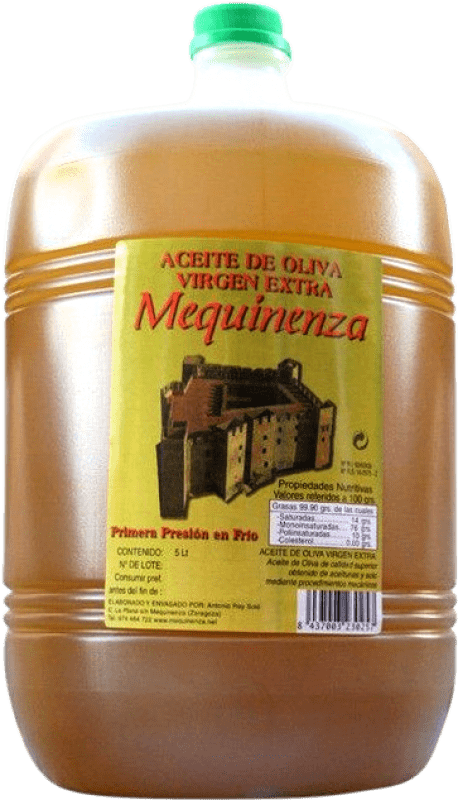Envoi gratuit | Huile d'Olive Antonio Rey Solé Mequinenza HOVE Vierge Extra D.O. Terra Alta Aragon Espagne Carafe 5 L PET