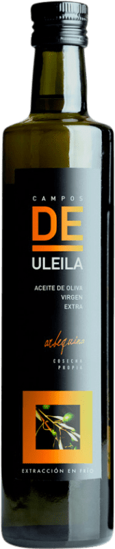 Spedizione Gratuita | Olio d'Oliva Campos de Uleila EVO Extra Vergine Andalusia Spagna Arbequina Bio — Ecologico Bottiglia Medium 50 cl Vetro