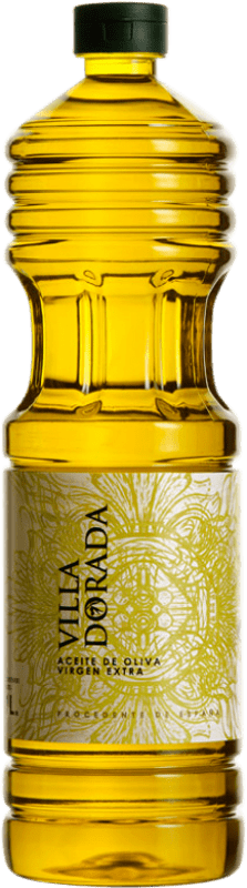 Spedizione Gratuita | Olio d'Oliva Campos de Uleila Villa Dorada EVO Extra Vergine Andalusia Spagna 1 L PET