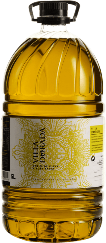 19,95 € | Aceite de Oliva Campos de Uleila Villa Dorada PET Andalucía España Garrafa 5 L