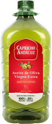 橄榄油 Capricho Andaluz EVOO 特级初榨 塑料桶 5 L PET — 塑料