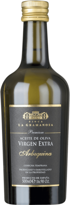 13,95 € | Olive Oil La Gramanosa EVOO Extra Virgin Catalonia Spain Arbequina Medium Bottle 50 cl Glass