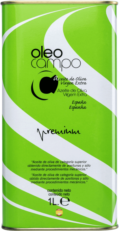 Free Shipping | Olive Oil Oleocampo Premium Andalusia Spain Picual Special Can 1 L