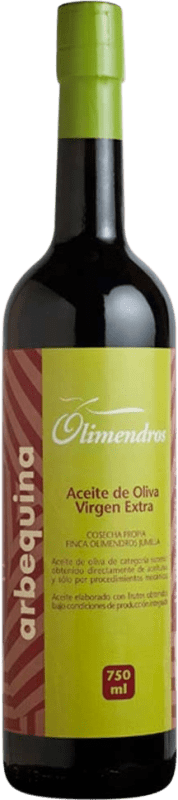 Envoi gratuit | Huile d'Olive Olimendros HOVE Vierge Extra Région de Murcie Espagne Arbequina 75 cl Verre