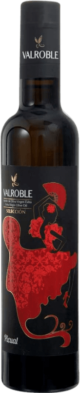 Free Shipping | Olive Oil Potosí 10 Valroble EVOO Extra Virgin D.O. Sierra de Segura Andalusia Spain Picual Medium Bottle 50 cl Glass