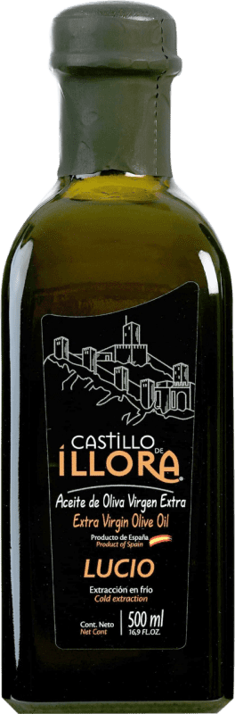 Envío gratis | Aceite de Oliva Roldán 1895 Castillo de Íllora Vidrio D.O. Poniente de Granada Andalucía España Lucio Botella Medium 50 cl