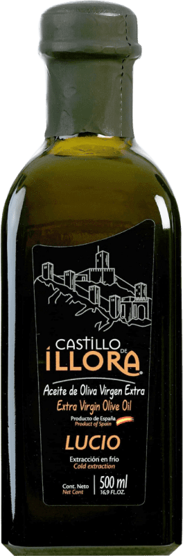 12,95 € Spedizione Gratuita | Olio d'Oliva Roldán 1895 Castillo de Íllora Vidrio D.O. Poniente de Granada Bottiglia Medium 50 cl