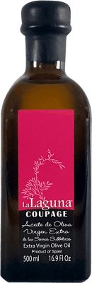 Spedizione Gratuita | Olio d'Oliva Sucesores Hnos. López La Laguna EVO Extra Vergine Andalusia Spagna Bottiglia Medium 50 cl Vetro