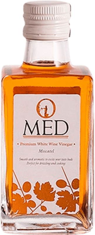Kostenloser Versand | Essig Venchipa O-Med Katalonien Spanien Moscatel — Muskateller Kleine Flasche 25 cl Glas