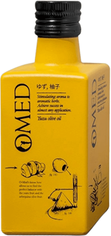 Free Shipping | Olive Oil Venchipa O-Med Andalusia Spain Arbequina Small Bottle 25 cl Glass Yuzu