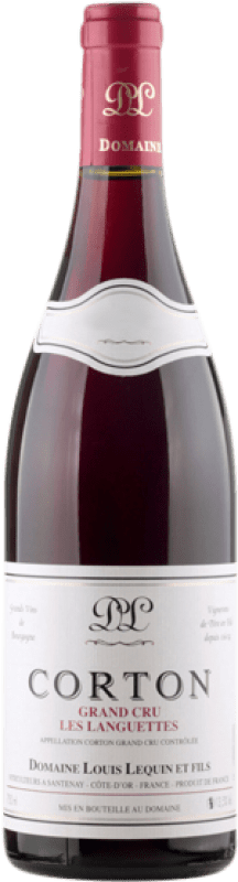 186,95 € Envío gratis | Vino tinto Domaine Louis Lequin Les Languettes Grand Cru A.O.C. Corton