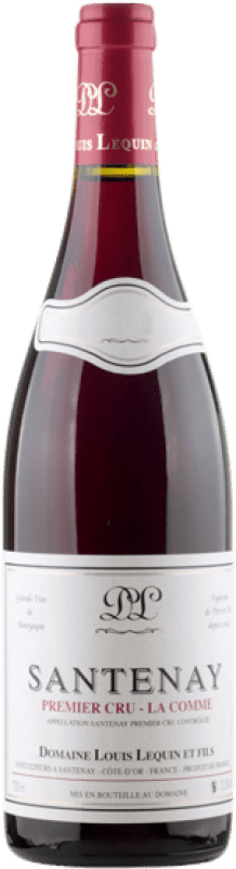 51,95 € | Red wine Domaine Louis Lequin La Comme Premier Cru A.O.C. Santenay Burgundy France Pinot Black 75 cl