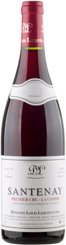 76,95 € Envío gratis | Vino tinto Domaine Louis Lequin La Comme Premier Cru A.O.C. Santenay