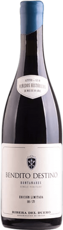 Бесплатная доставка | Красное вино Bendito Destino Hontanares D.O. Ribera del Duero Кастилия-Леон Испания Tempranillo — Темпранильо, Garnacha — Гренаш, Torrontés — Торронтес, Albillo — Альбильо 75 cl