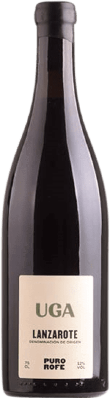 41,95 € | Vino Tinto Puro Rofe Uga D.O. Lanzarote Islas Canarias España Listán 75 cl