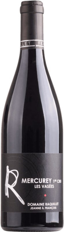 Envío gratis | Vino Tinto Francois Raquillet Les Vasées 1er Premier Cru A.O.C. Mercurey Borgoña Francia Pinot Negro 75 cl