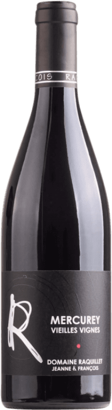 Spedizione Gratuita | Vino Rosso Francois Raquillet VV Vieilles Vignes — Vigne Vecchie A.O.C. Mercurey Borgogna Francia Pinot Nero 75 cl