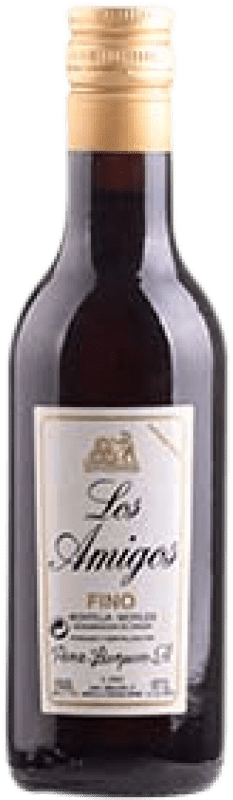 11,95 € 免费送货 | 强化酒 Pérez Barquero Los Amigos Fino D.O. Montilla-Moriles 小瓶 18 cl