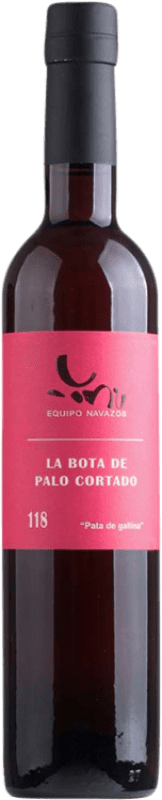 81,95 € Бесплатная доставка | Креплёное вино Equipo Navazos La Bota 118 Pata de Gallina Palo Cortado — Пало Кортадо D.O. Jerez-Xérès-Sherry Средняя бутылка 50 cl