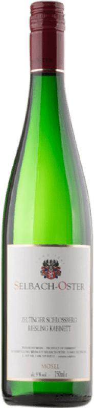Envoi gratuit | Vin Blanc Selbach Oster Kabinett — Récolte Mûre, Schlossberg, Zeltinger Sonnenuhr Q.b.A. Mosel Mosel Allemagne Riesling 75 cl
