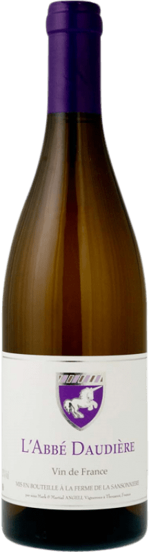 Envío gratis | Vino Blanco Ferme de La Sansonniere L'Abbe Daudiére A.O.C. Francia Francia Chenin 75 cl