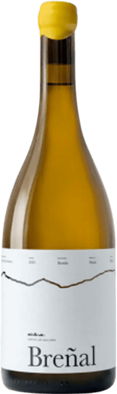 Envío gratis | Vino blanco Los Aguilares Breñal Blanco D.O. Sierras de Málaga Andalucía España Garnacha Blanca, Viognier, Vijariego Blanco 75 cl