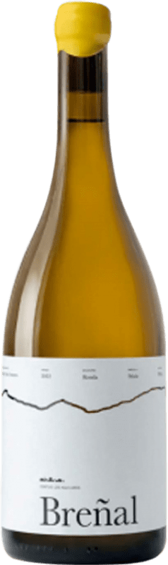 Free Shipping | White wine Los Aguilares Breñal Blanco D.O. Sierras de Málaga Andalusia Spain Grenache White, Viognier, Vijariego White 75 cl