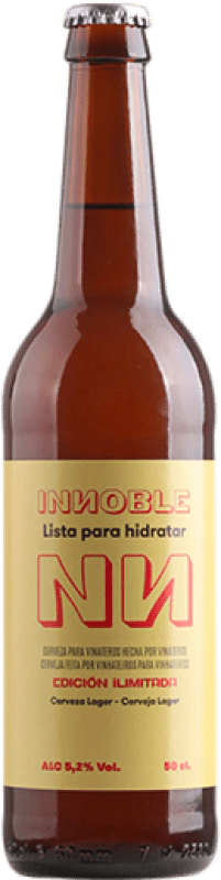 Envio grátis | Caixa de 6 unidades Cerveja Innoble República Checa Garrafa Medium 50 cl