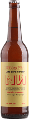 Envio grátis | Caixa de 12 unidades Cerveja Innoble Lager República Checa Garrafa Medium 50 cl