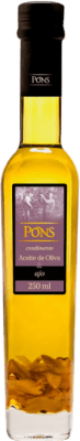 Spedizione Gratuita | Olio d'Oliva Clos Pons Spagna Bottiglietta 25 cl Ajo — Aglio