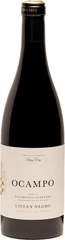 28,95 € | 红酒 Presas Ocampo D.O. Tacoronte-Acentejo 加那利群岛 西班牙 Listán Black 75 cl