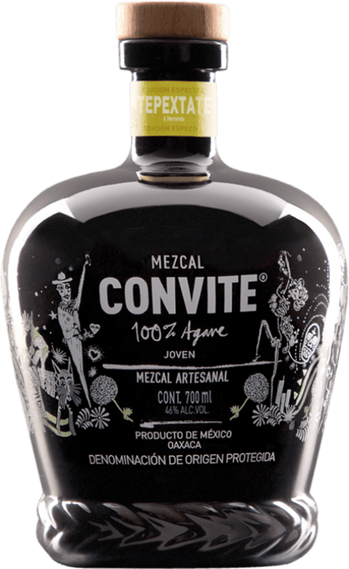 Free Shipping | Mezcal Convite Tepextate Mexico 70 cl