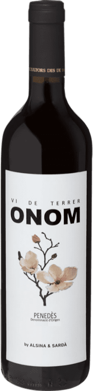 4,95 € | Red wine Alsina Sardà Onom D.O. Penedès Catalonia Spain Tempranillo, Merlot, Cabernet Sauvignon 75 cl