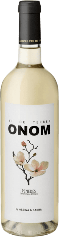 Envoi gratuit | Vin Blanc Alsina & Sardà Onom D.O. Penedès Catalogne Espagne Macabeo — Macabeu, Xarel·lo, Parellada 75 cl